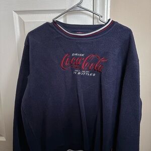 Coca Cola Dark Blue Crewneck Sweater